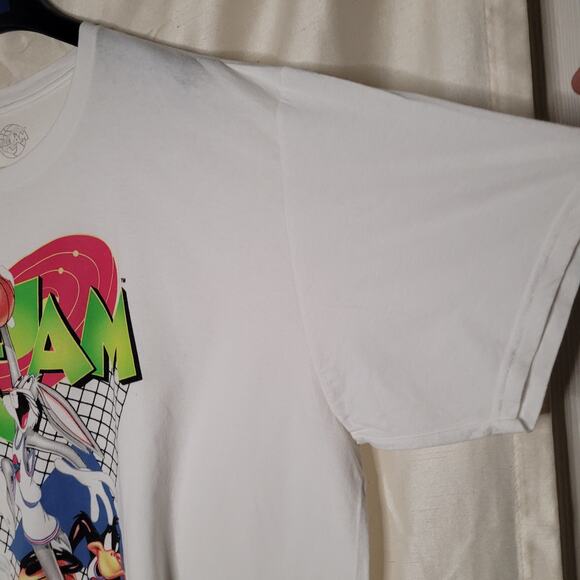 Space Jam 1996 Movie T-Shirt 2XL Bugs Bunny Daffy Taz - Picture 6 of 12